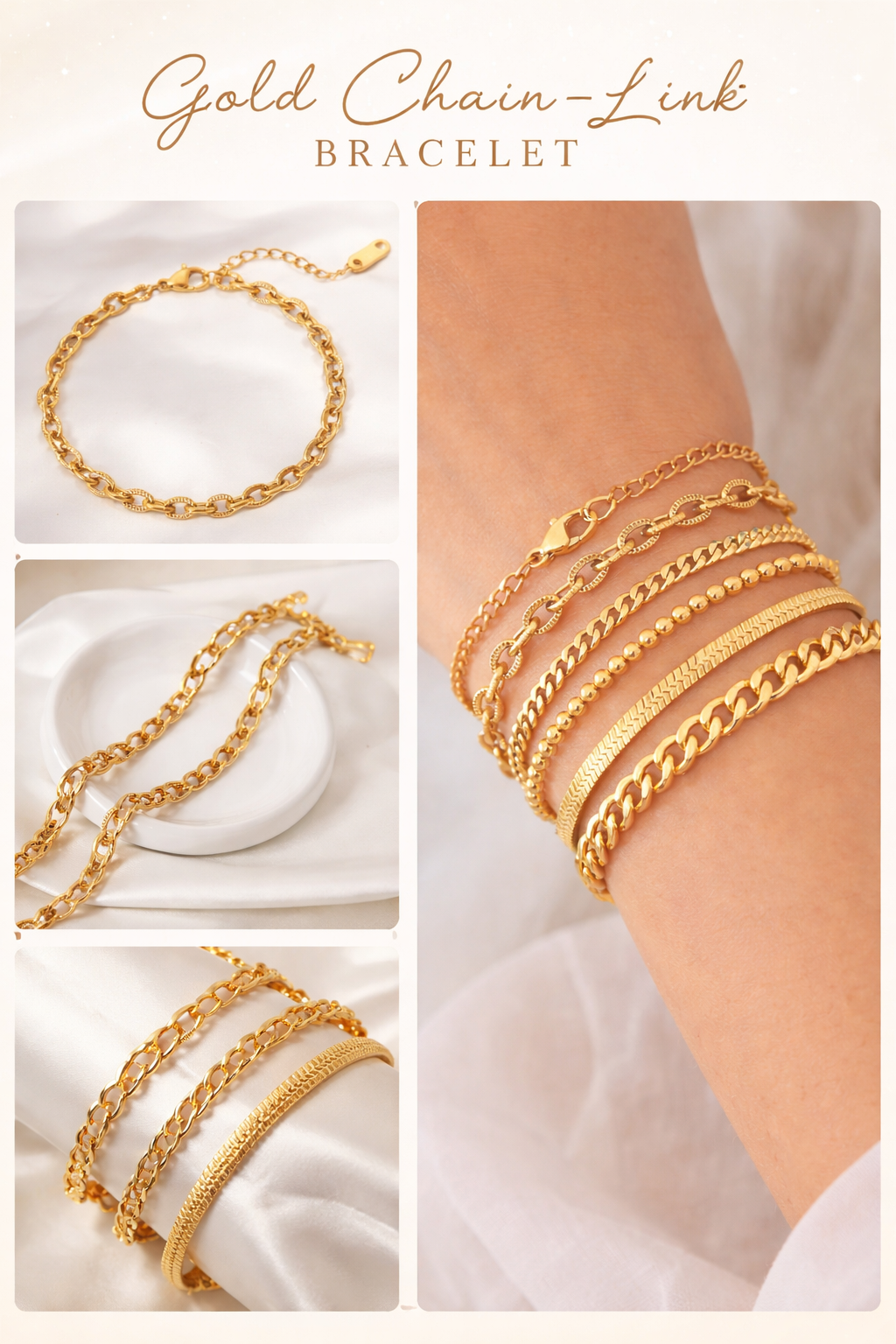 Lucia Link Bracelet - Image 3