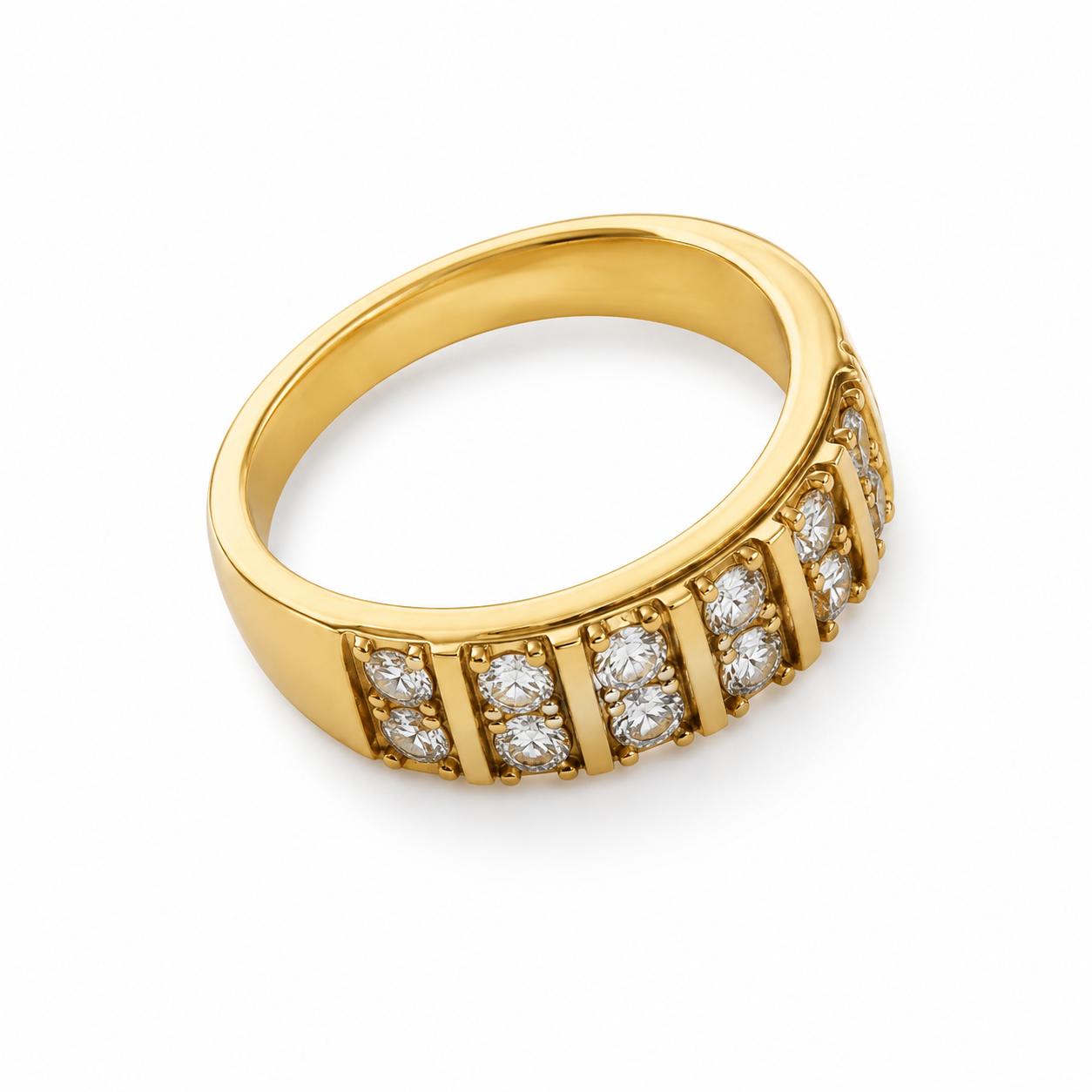 Celeste Crystal Eternity Ring